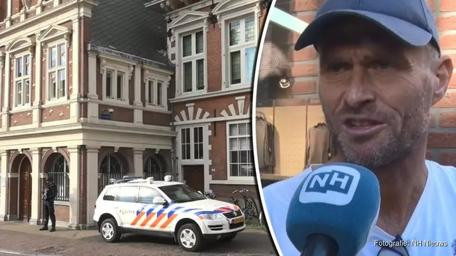 Opgevoerde beveiliging rond Haarlems stadhuis: "Net alsof ik in een game loop"