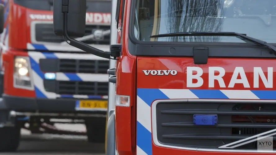 Autobrand in Haarlem