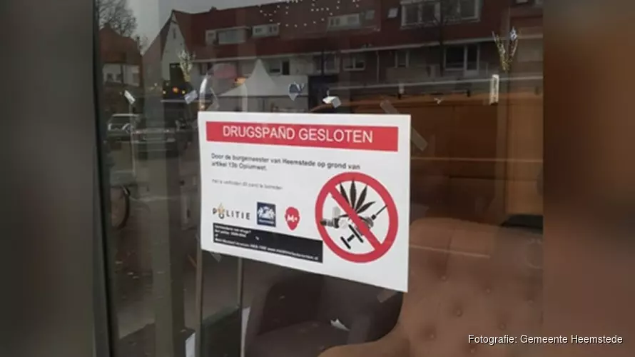 Burgemeester Heemstede sluit drugspand in &#39;mooie winkelstraat&#39;