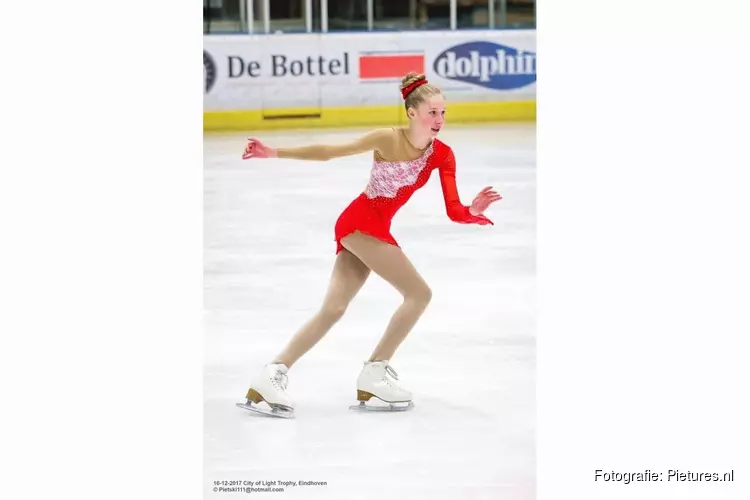 Claire Koutstaal uit Santpoort Noord wint brons op het KNSB Nationale Finales