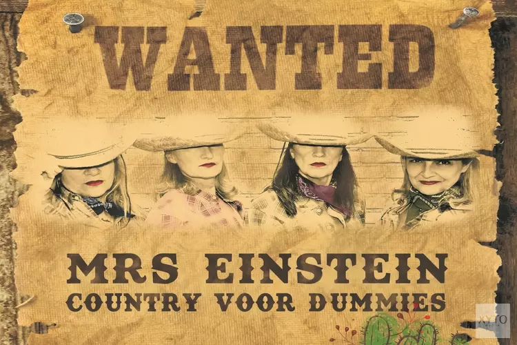 Zangdiva&#39;s Mrs. Einstein zingen theaters plat met countrysongs