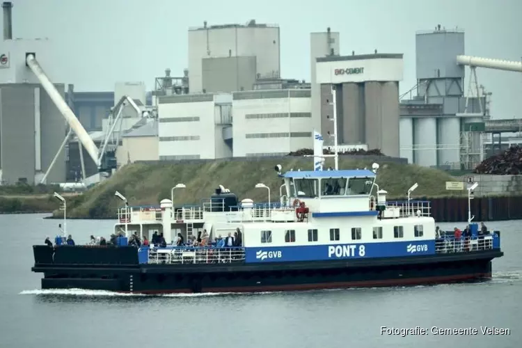 Veerpont vaart niet op 28 mei