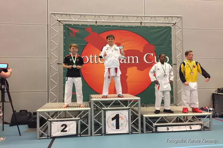 Kenamju Karate behaald acht prijzen tijdens 12e Rotterdam cup 2019