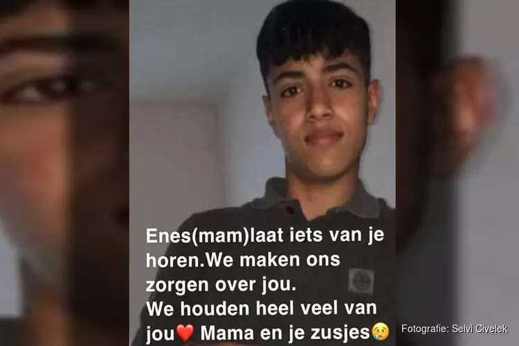 Enes (15) uit Heemskerk al twee dagen vermist