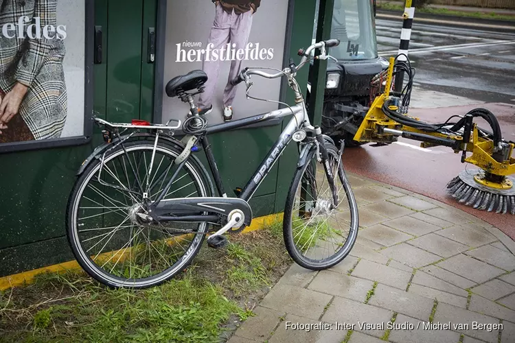 Fietser gewond na botsing met onkruidverdelgingswagen