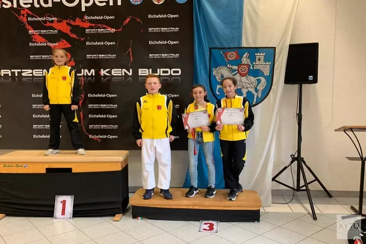 Kenamju karate behaald twaalf prijzen tijdens Eichsfeld Open 2019