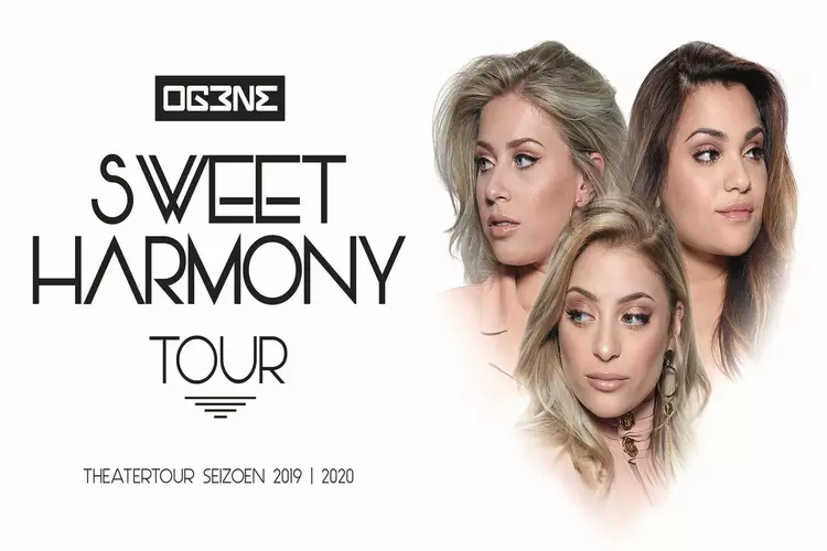 Og3ne tijdens zegetocht met sweet harmony tour in Velsen