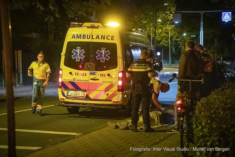 Scooterrijder gewond bij ongeval op de Lanckhorstlaan