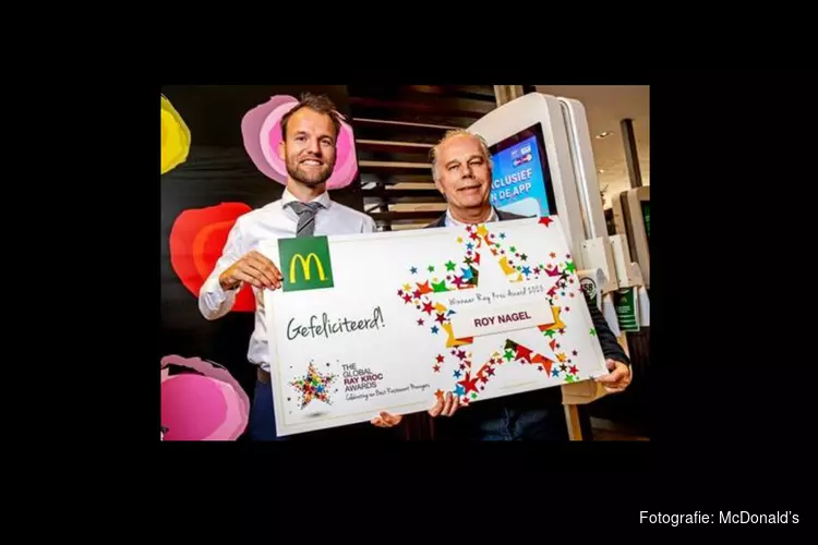 McDonald’s Restaurant Manager uit Beverwijk wint prestigieuze internationale Ray Kroc Award