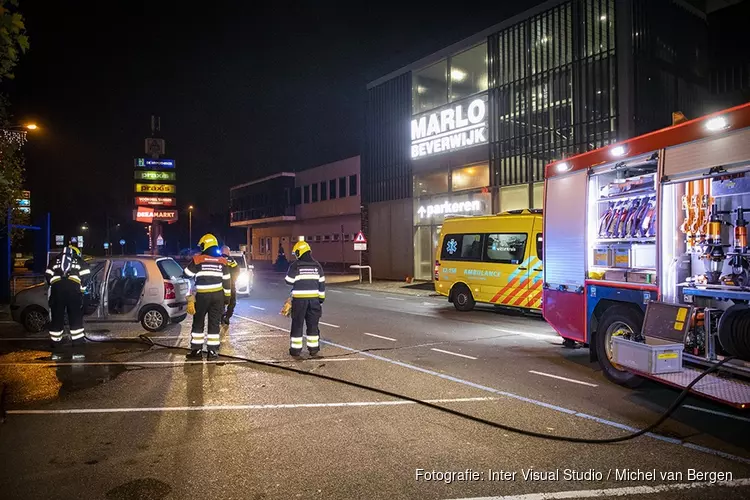 Autobrandje Beverwijk door sigaret van slapende man