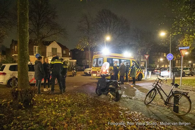 Scooterrijder onderuit in Heemstede