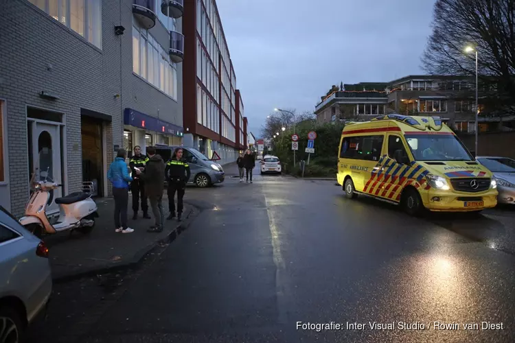 Twee gewonden bij ongeval tussen scooter en auto