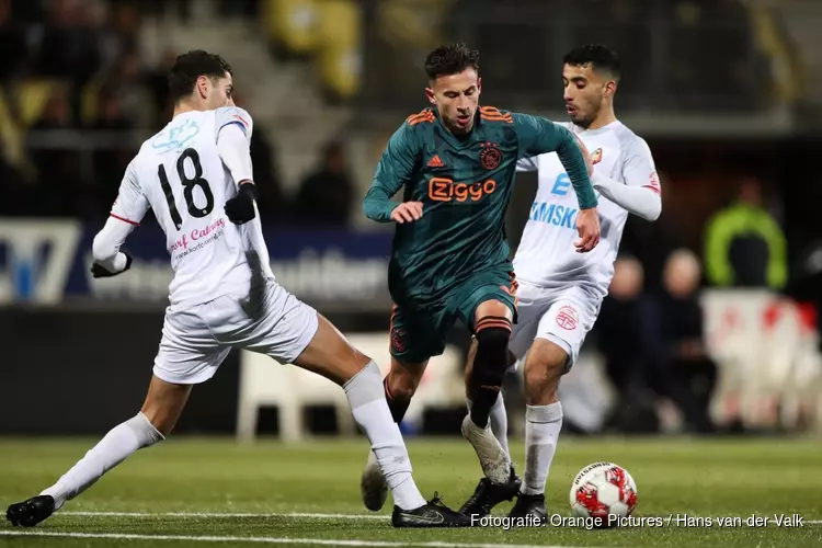 Jong Ajax zegeviert bij Telstar