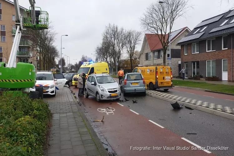 Gewonde bij botsing Heemskerk