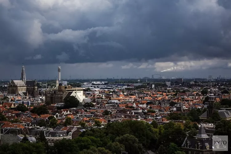 Haarlem vol met cirkels om te herinneren aan 1,5 meter afstand