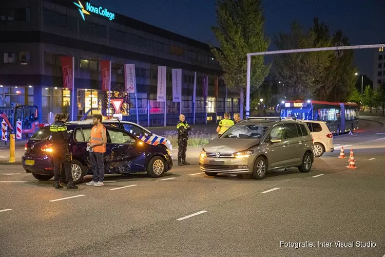 Ongeval op kruispunt Schipholweg