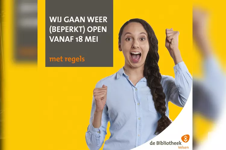 Bibliotheek Velsen gaat weer open