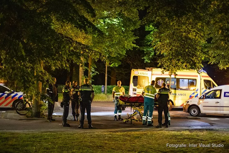 Fietser gewond aangetroffen op de Fonteinlaan in Haarlem