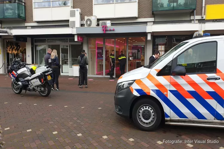 Overval in telefoonwinkel Beverwijk