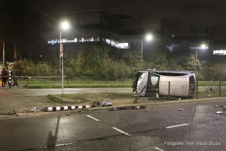 Gewonde bij flink ongeval Haarlem