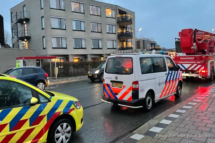 Vrouw gewond geraakt bij brand in woonzorgcomplex Velserbroek