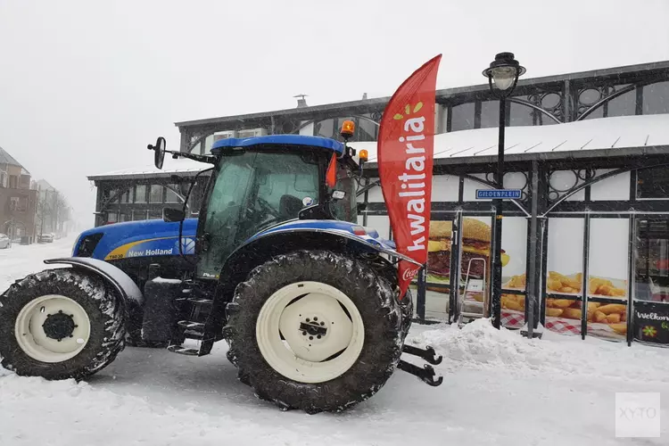 Kwalitaria Broekpolder bezorgt bestellingen met trekkers