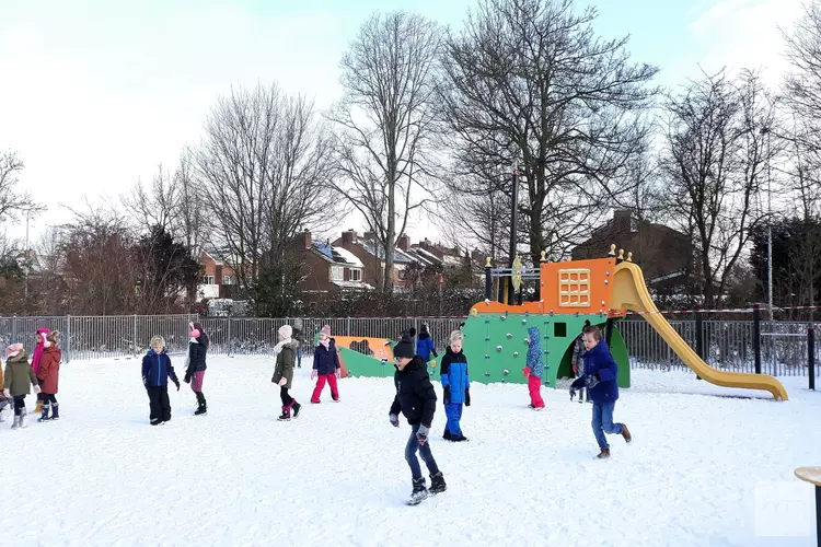 Kindcentrum Helmgras start met sneeuwpret