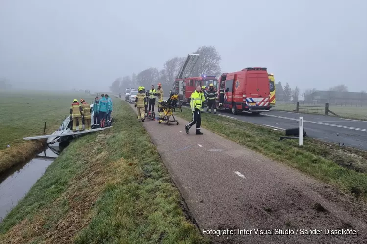 Twee gewonden bij ongeval N203 Castricum