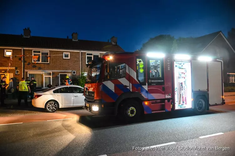 Woning vol rook door keukenbrand in Heemskerk