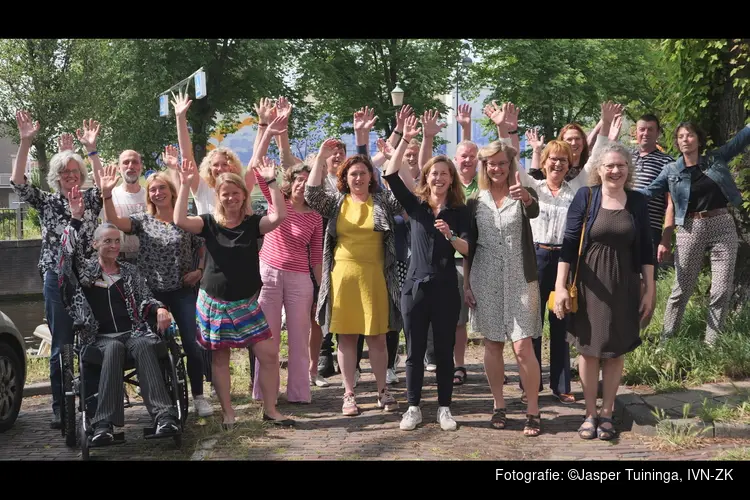 Diploma uitreiking Natuurgidsenopleiding IVN Zuid-Kennemerland