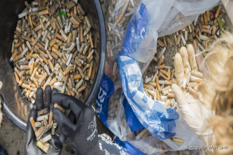 Peukenvervuiling staat centraal tijdens de achtste editie van de Boskalis Beach Cleanup Tour van Stichting De Noordzee.