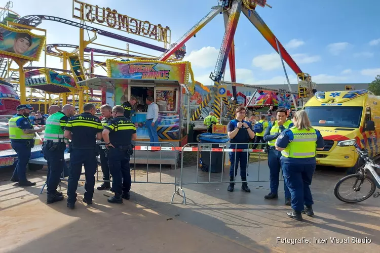 Meerdere gewonden bij ongeval op kermis Heemskerk