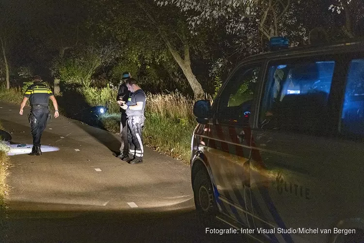 Scooterongeval op de Zeeweg in Overveen