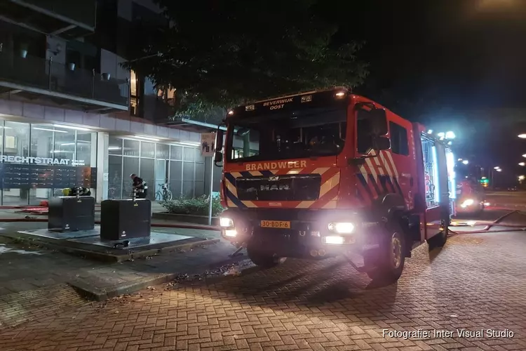 Brand uitgebroken in flat Beverwijk