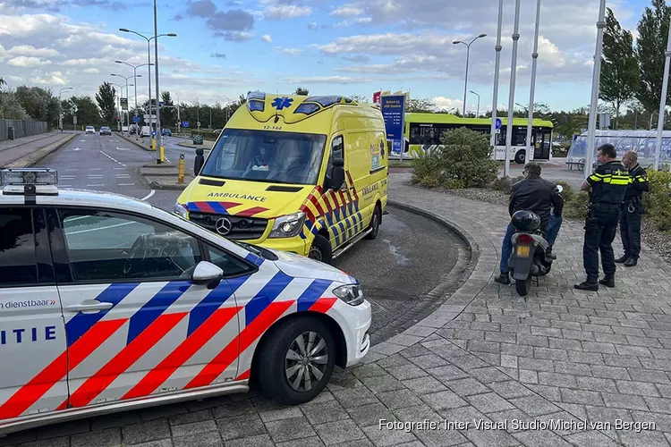 Scooterrijder gewond na ongeval Laan van Decima Haarlem