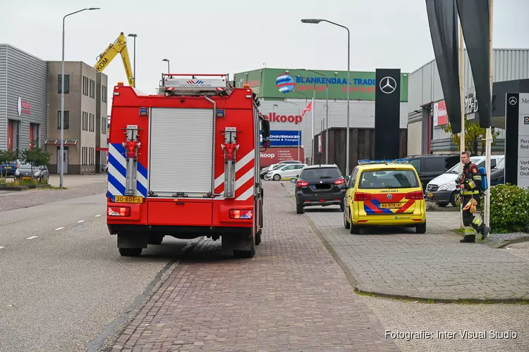 Gewonde bij explosie in garagebedrijf Velsen-Noord