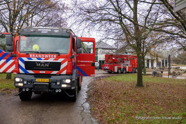 Brand in Hotel Spaarnwoude in Velsen-Zuid