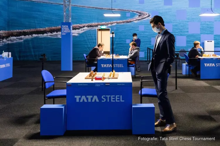 Dubov speelt vandaag niet op Tata Steel Chess Tournament