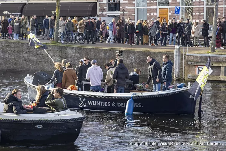 Haarlemse nachthoreca protesteert op de grachten