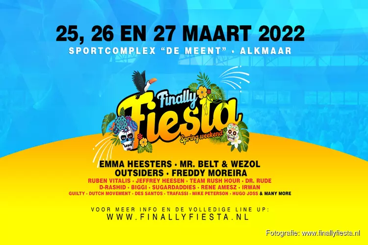 Finally Fiesta eerste festival van 2022 zonder testen voor toegang en coronapas