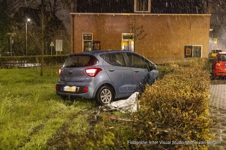 Automobilist aangehouden na ongeval in Aerdenhout