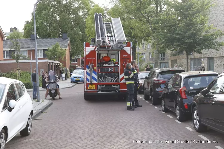 Keukenbrand in woning Haarlem