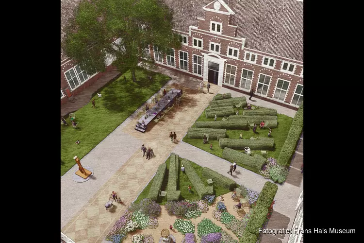 Een nieuwe tuin voor het Frans Hals museum