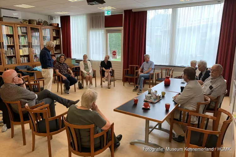 Gedeputeerde op werkbezoek bij Museum Kennemerland