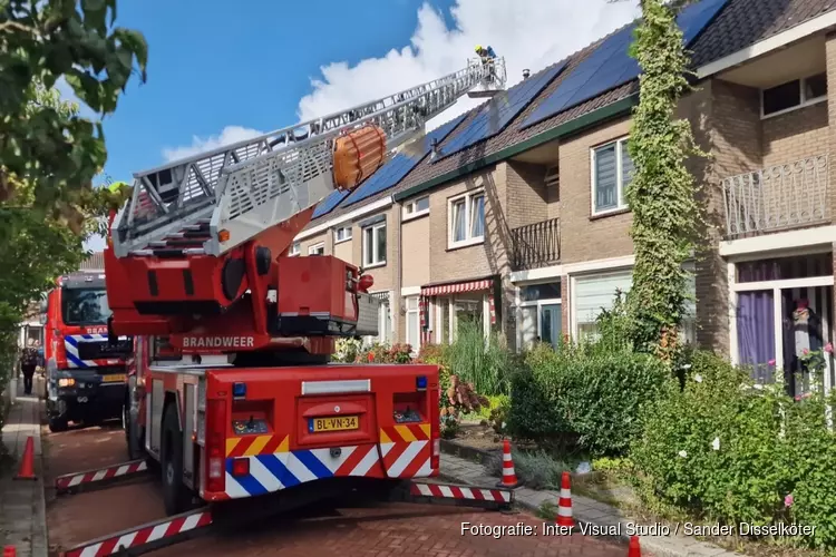 Korte brand in woning in Heemskerk