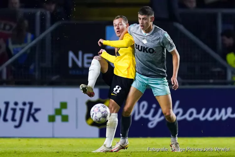 NAC Breda en Telstar delen de punten