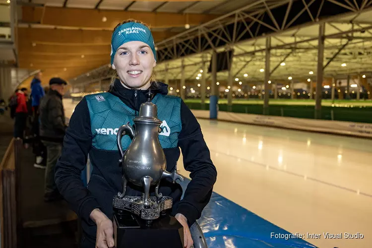 Kraantje Lek schaatstoernooi 2022 gewonnen door Elisa Dul