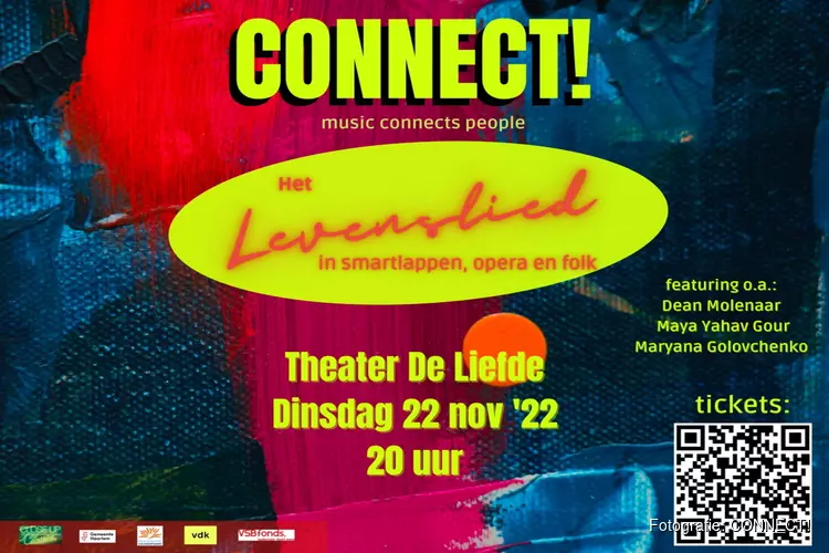 CONNECT! 22 november in Theater De Liefde in Haarlem