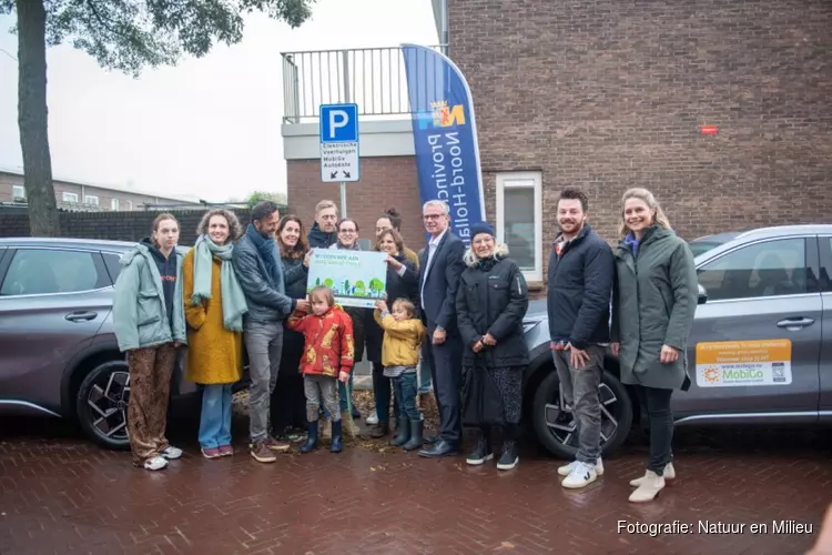 Straat in Haarlem start met pilot elektrisch autodelen
