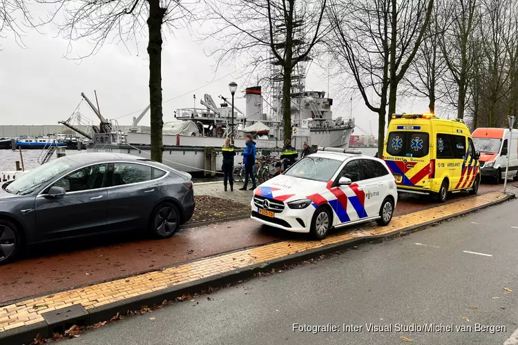 Postbode aangereden op de Spaarndamseweg in Haarlem